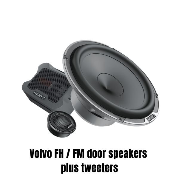 Hertz Mille Pro MPK165.3 17cm 6.5” Component Speakers 220w