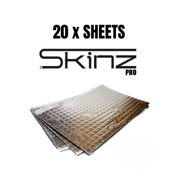 Skinz Expert Sound Deadening Sheets 3mm x 20